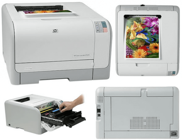 Hp color laserjet cp1215 настройка