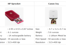 hp-sprocket-vanon-ivy-comparision