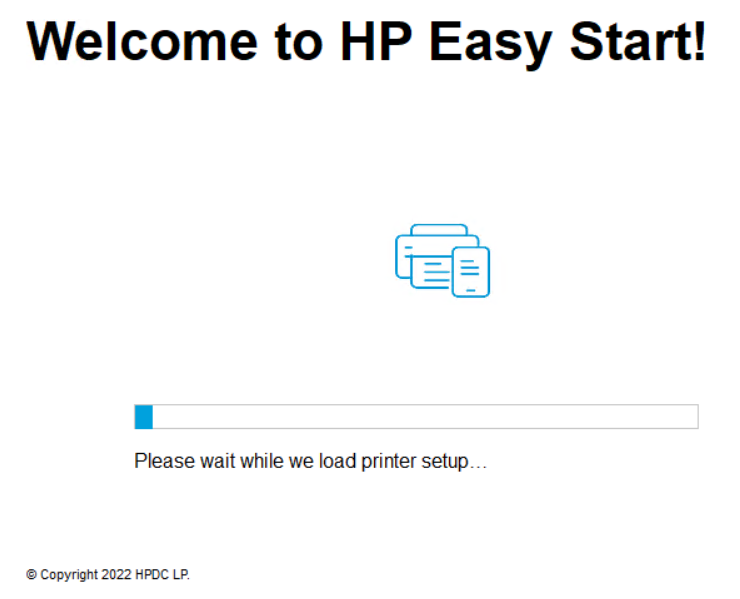 wait HP Smart Tank 754 printer setup