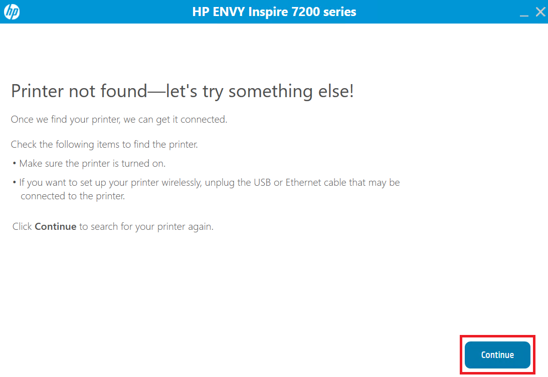 connect HP Envy Inspire 7224e printer