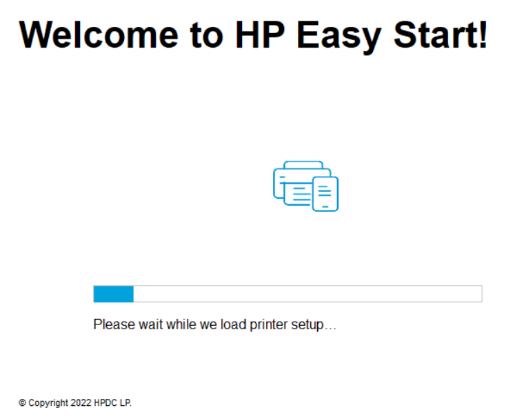 wait HP Envy 6452e printer setup