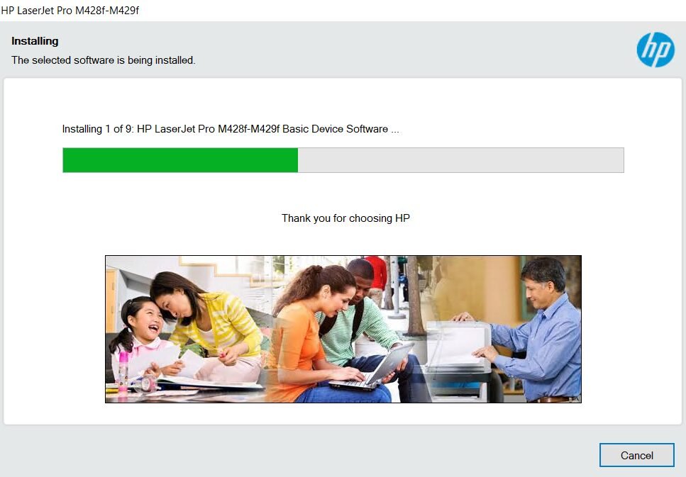 install HP LaserJet Pro M428fdn drivers and software