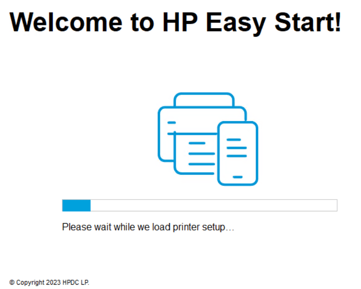 start HP easy start