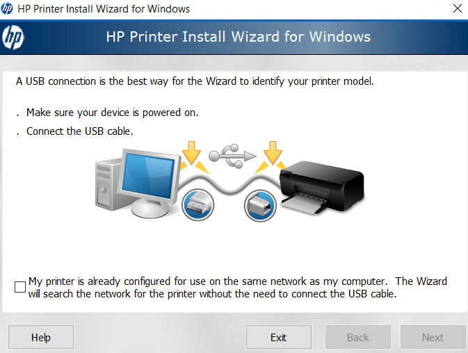 connect HP Photosmart B8350 printer