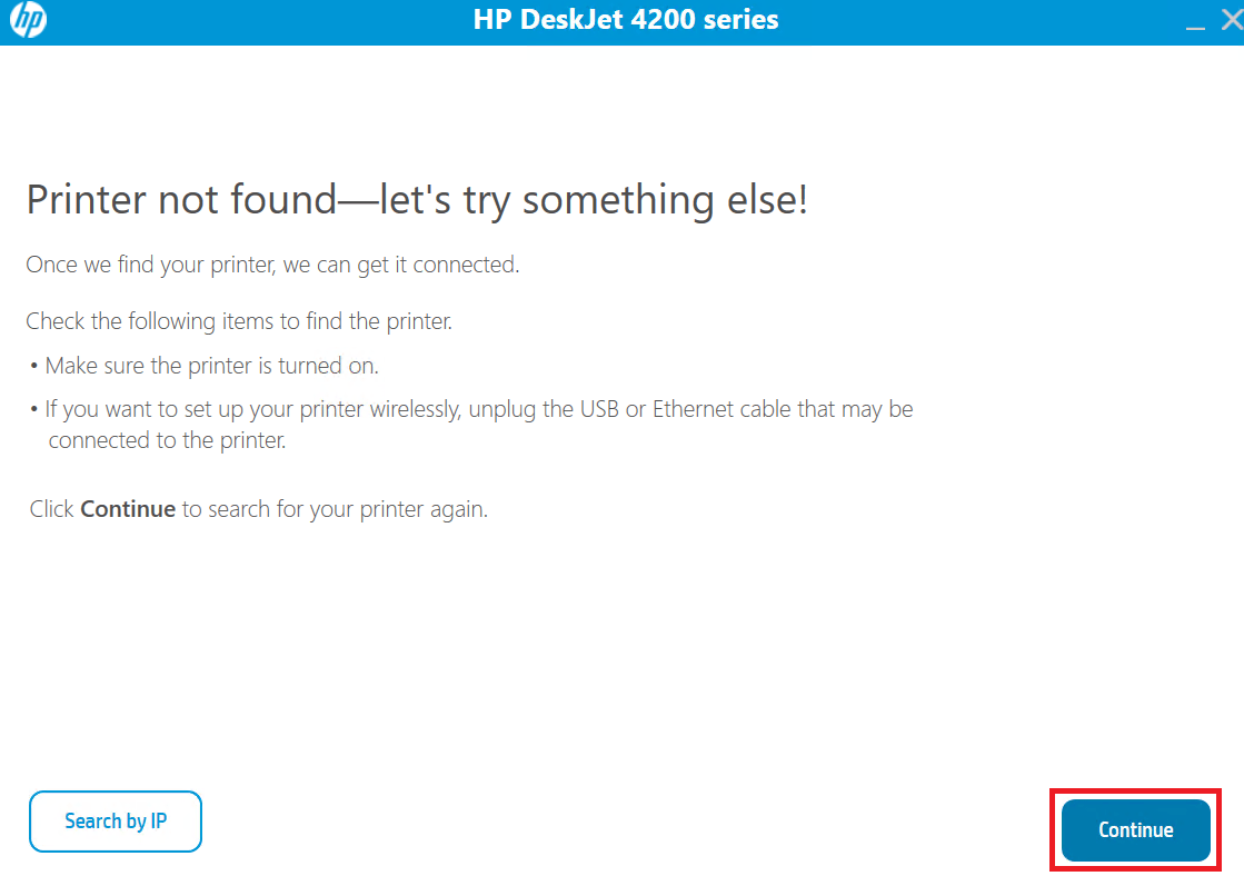 connect HP DeskJet 4255e with USB